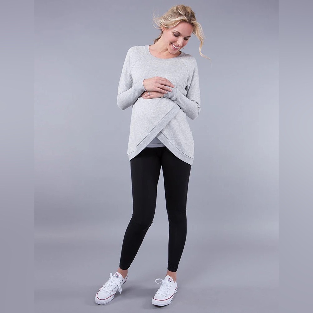 NWT Seraphine Overbump Rachel Leggings | Black | Size small